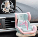 Labubu Car Safety Seat-Car Air Outlet Ornaments - Image 3