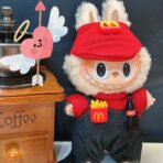 LABUBU Exciting Macaron V1 Series Clothing Set-McDonald's Work Clothes - Image 7