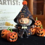 LABUBU Big Into Energy V3 Series Clothing Set-Halloween Pumpkin Series