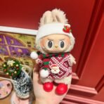 LABUBU Exciting Macaron V1 Series Clothing Set-Christmas Sweater Series - Image 4