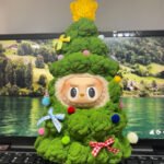 Labub Christmas Tree Knitted Handmade DIY Clothes - Suitable for V1&V2&V3